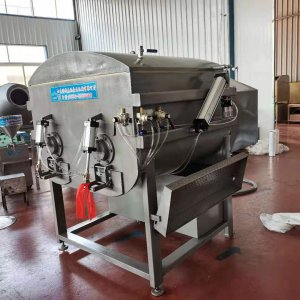 真空拌餡機工作原理 真空拌料機諸城廠家 大型食